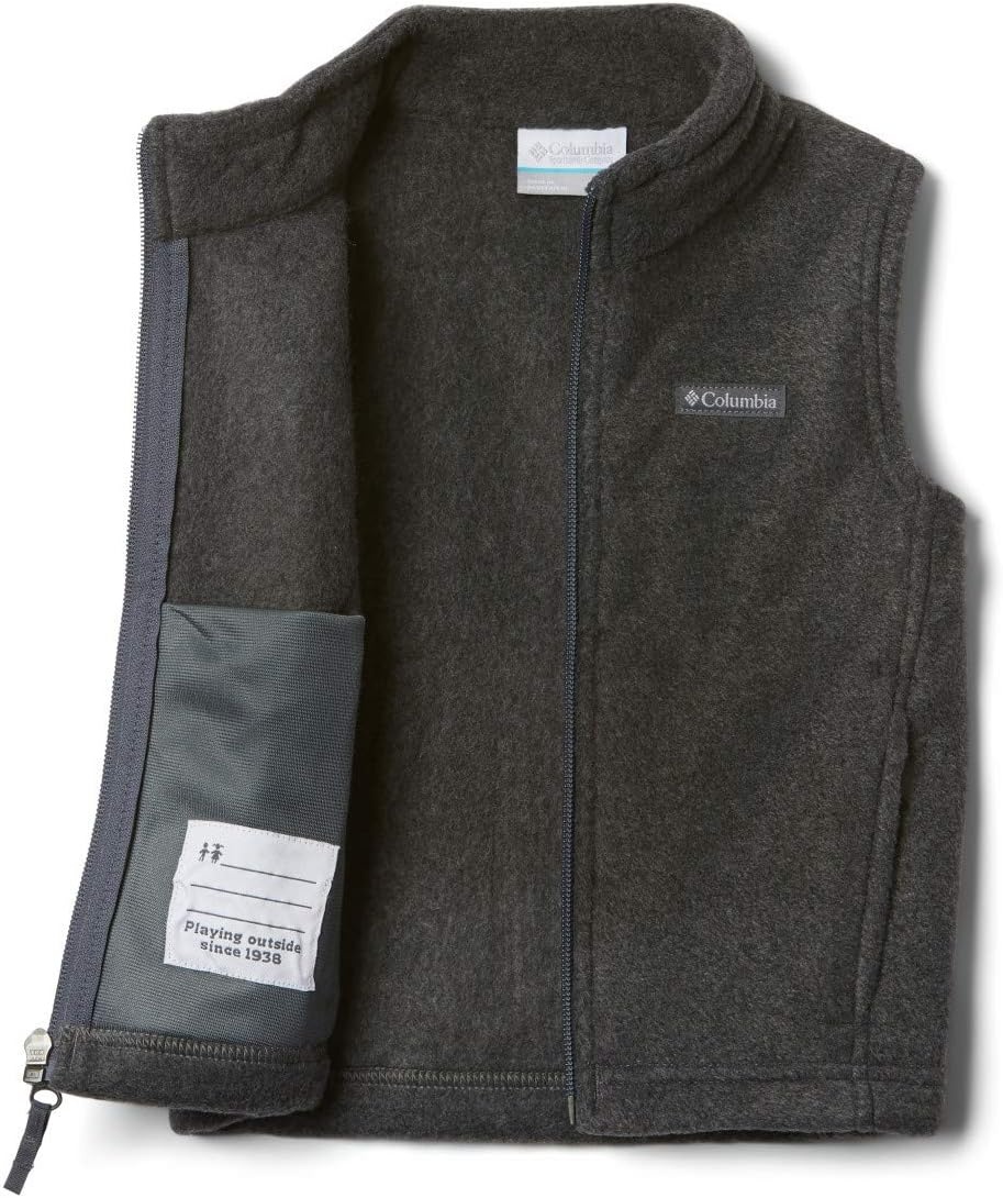 image:imageColumbia Youth Steens Mountain Fleece VestCharcoal Heather