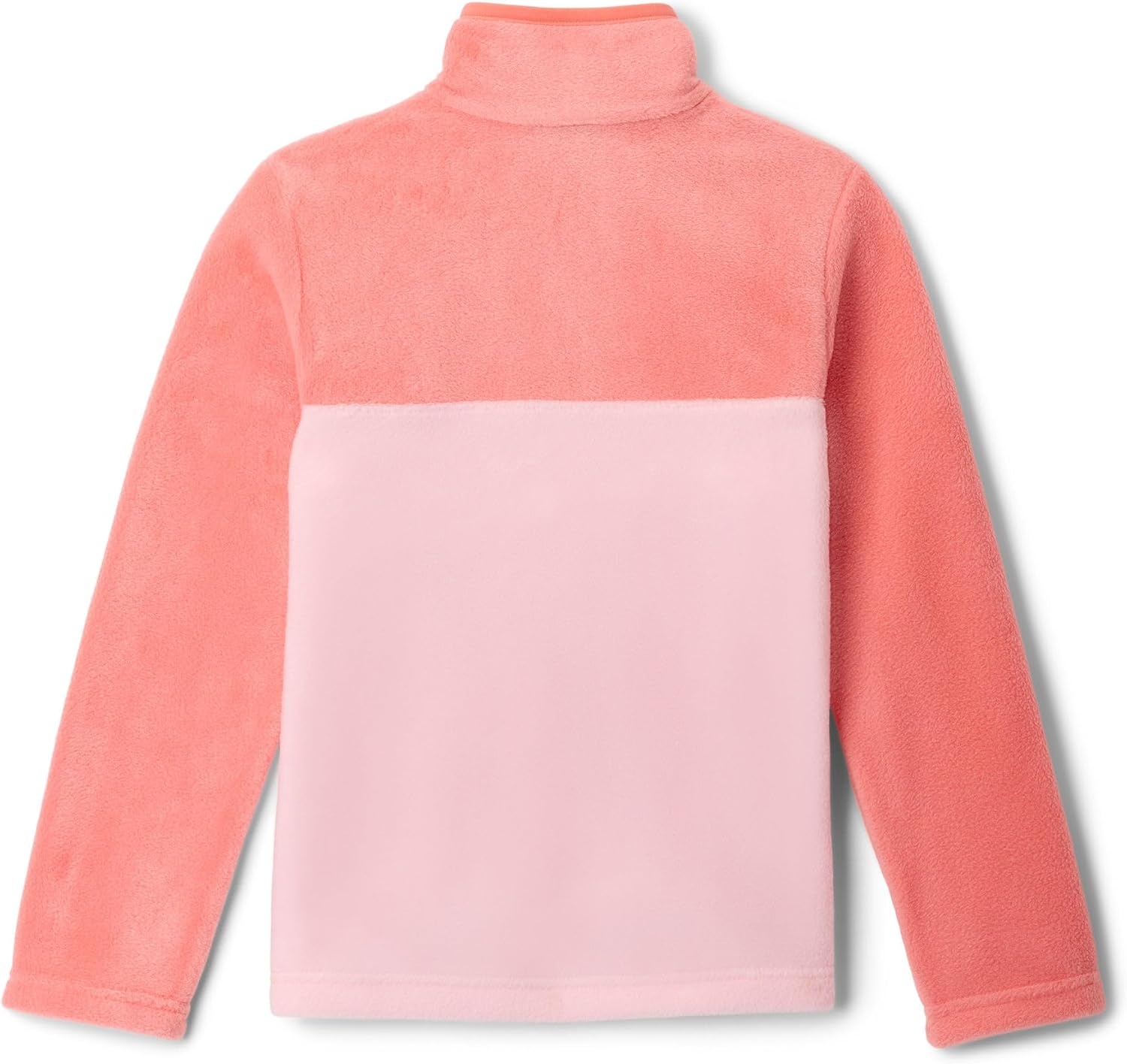 image:imageColumbia Youth Steens Mountain II 14 Snap Fleece PullOverSatin PinkHot Coral