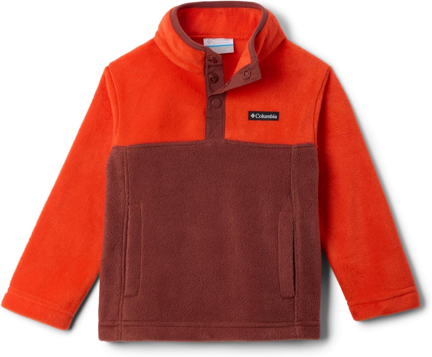 image:imageColumbia Youth Steens Mountain II 14 Snap Fleece PullOverSpiceSpicy