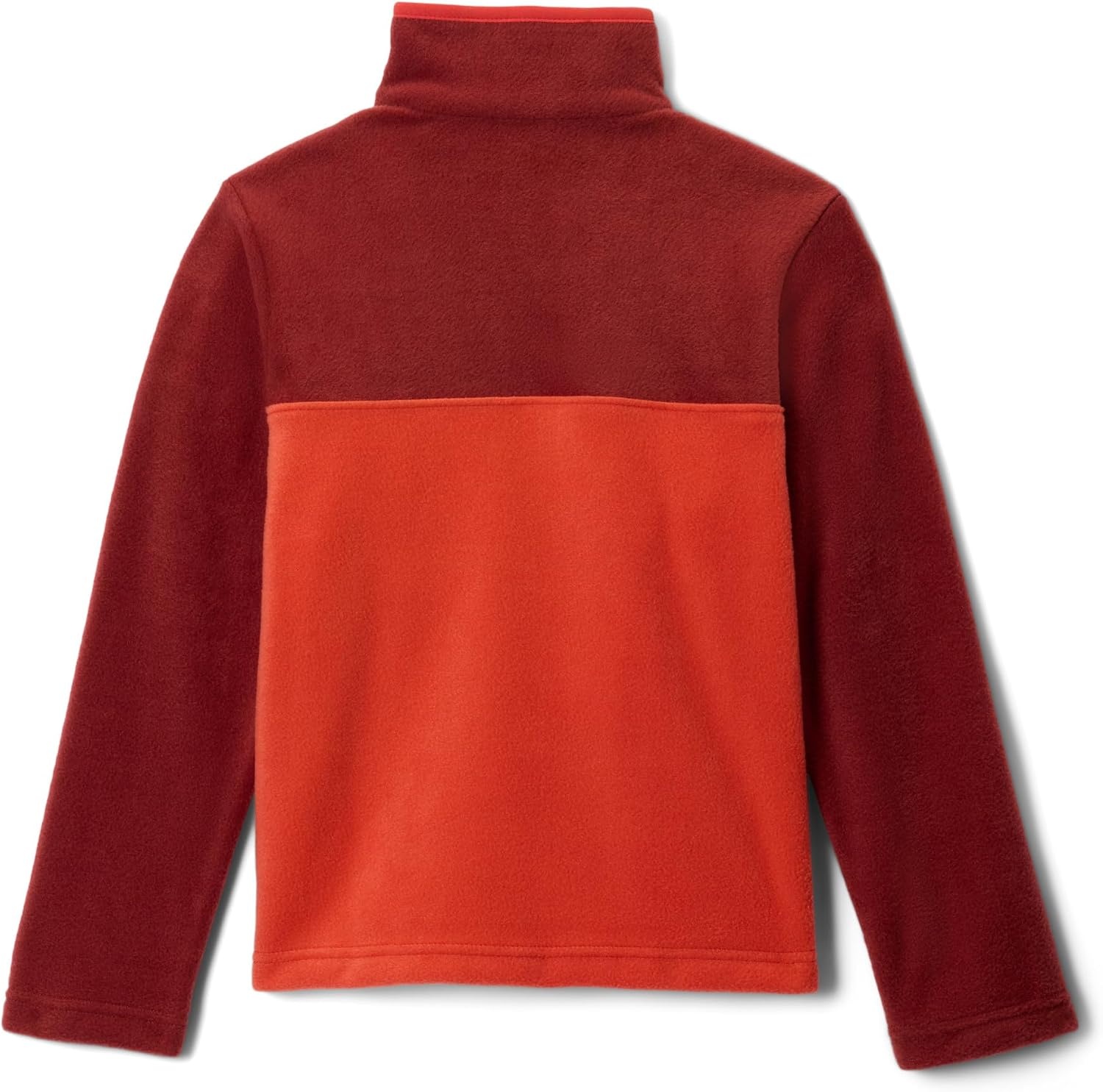 image:imageColumbia Youth Steens Mountain II 14 Snap Fleece PullOverSuper SonicRed Oxide