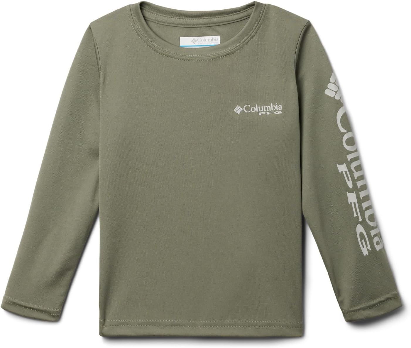 image:imageColumbia boys Terminal Tackle Long Sleeve TeeCypressCool Grey Logo
