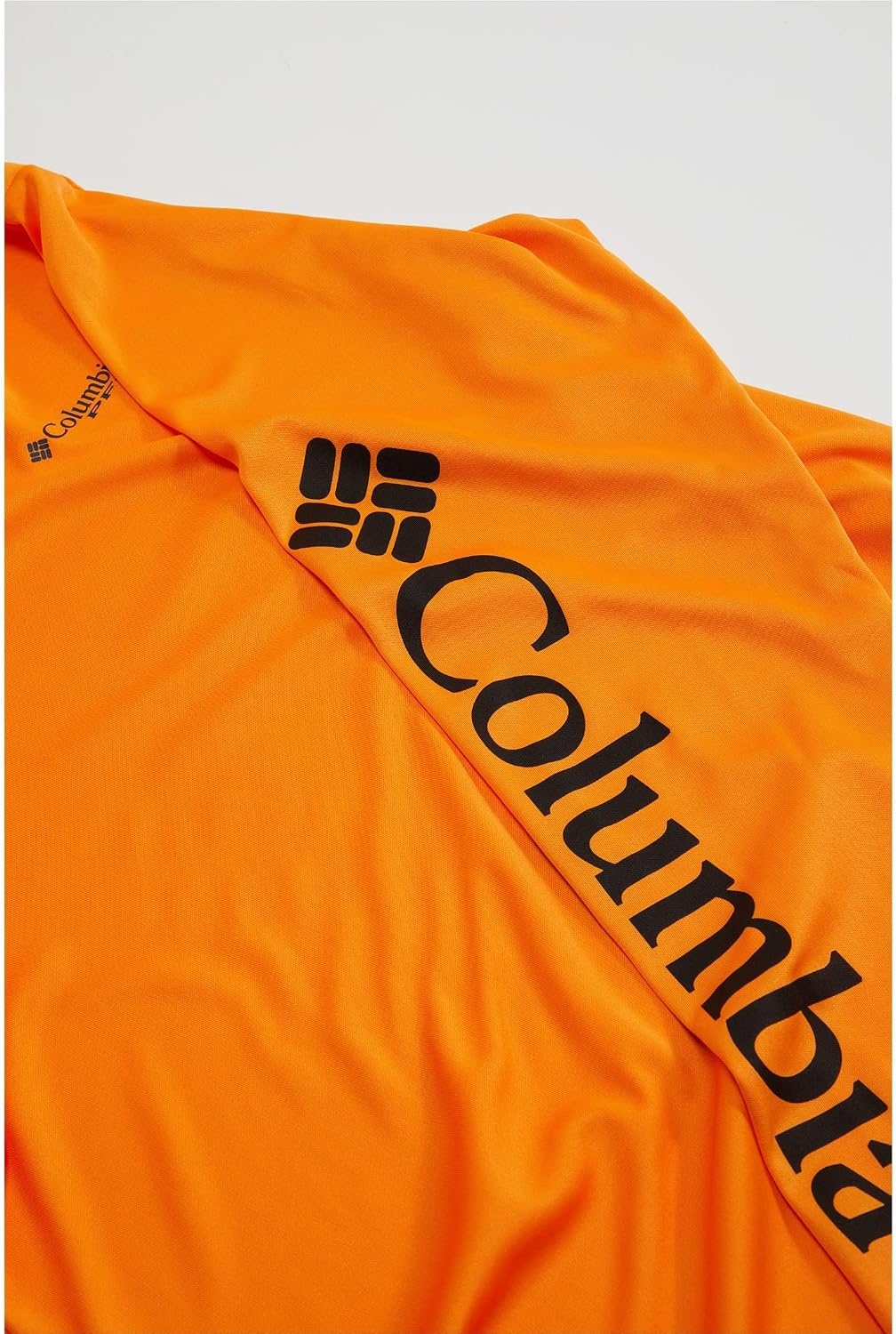 image:imageColumbia boys Terminal Tackle Long Sleeve TeeOrange BlastBlack Logo