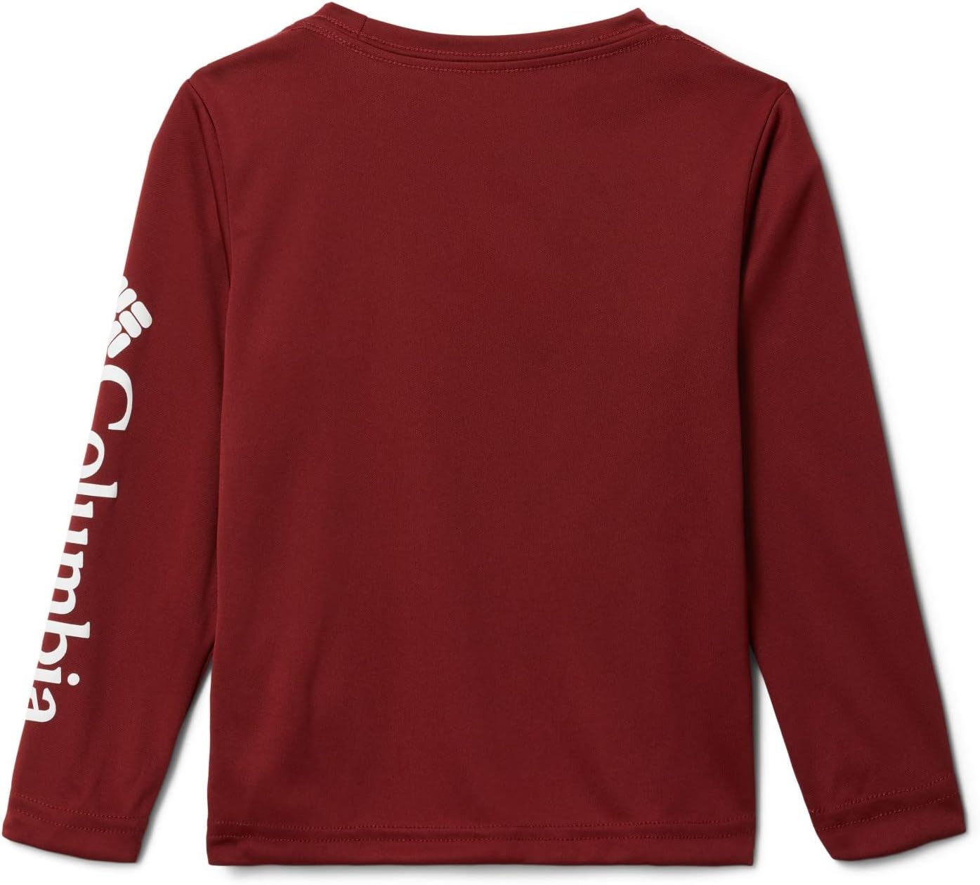image:imageColumbia boys Terminal Tackle Long Sleeve TeeRed JasperWhite Logo