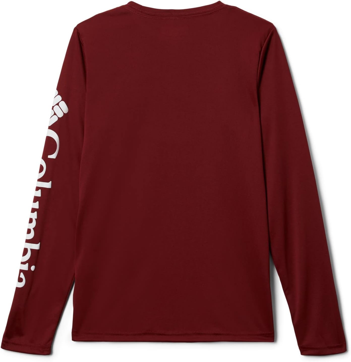image:imageColumbia boys Terminal Tackle Long Sleeve TeeRed JasperWhite Logo