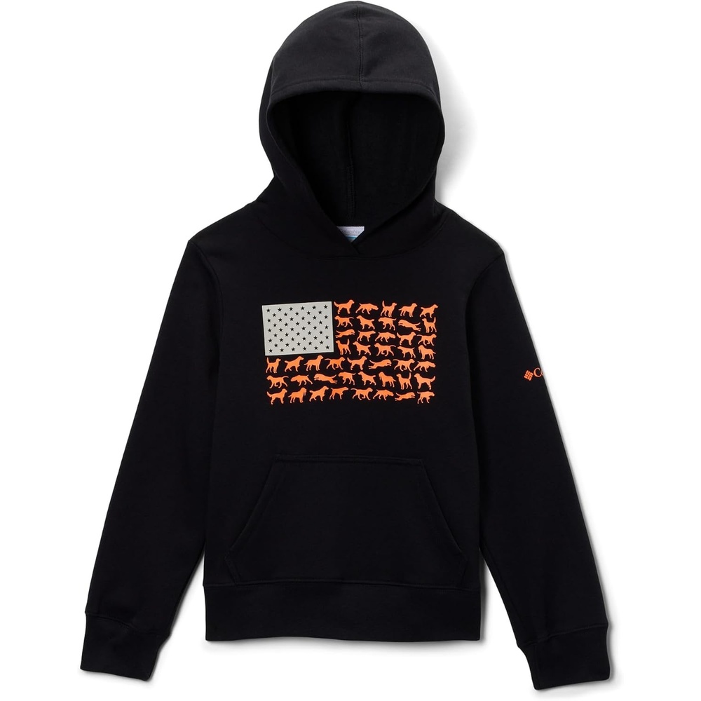 image:imageColumbia Kids Phg Buckscape HoodieBlackBlaze Flag