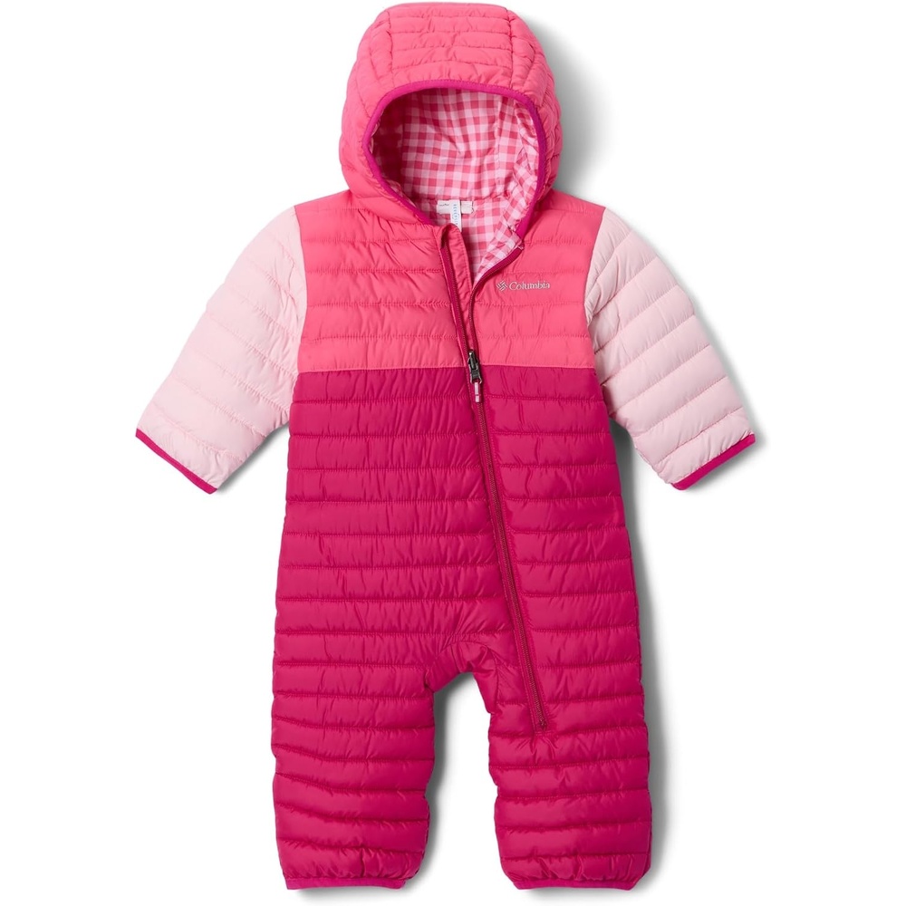 image:imageColumbia Kids Powder Lite II Reversible Bunting InfantGuava PinkNicoSatin Pink