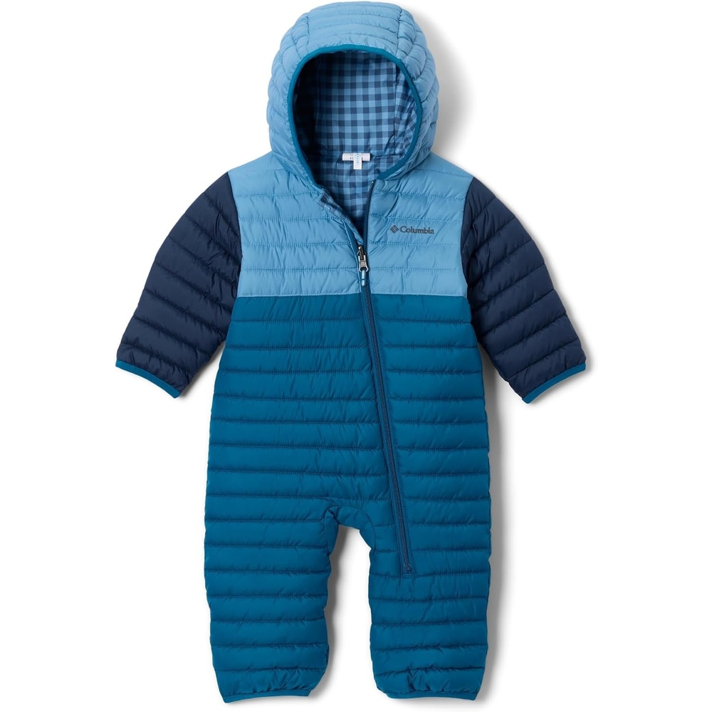 image:imageColumbia Kids Powder Lite II Reversible Bunting InfantPhoenix BlueRainy DayCollegiate Navy