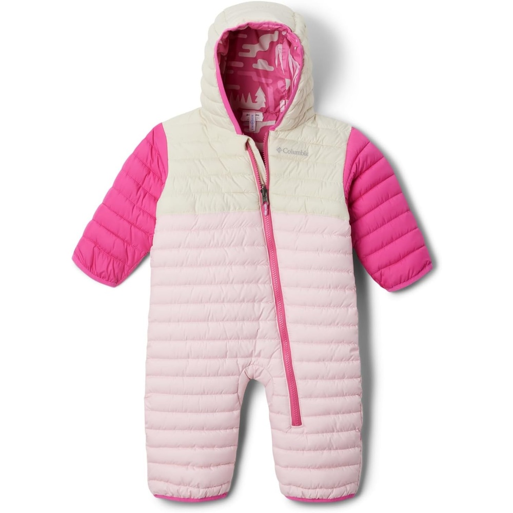 image:imageColumbia Kids Powder Lite II Reversible Bunting InfantSatin PinkChalkPink Ice