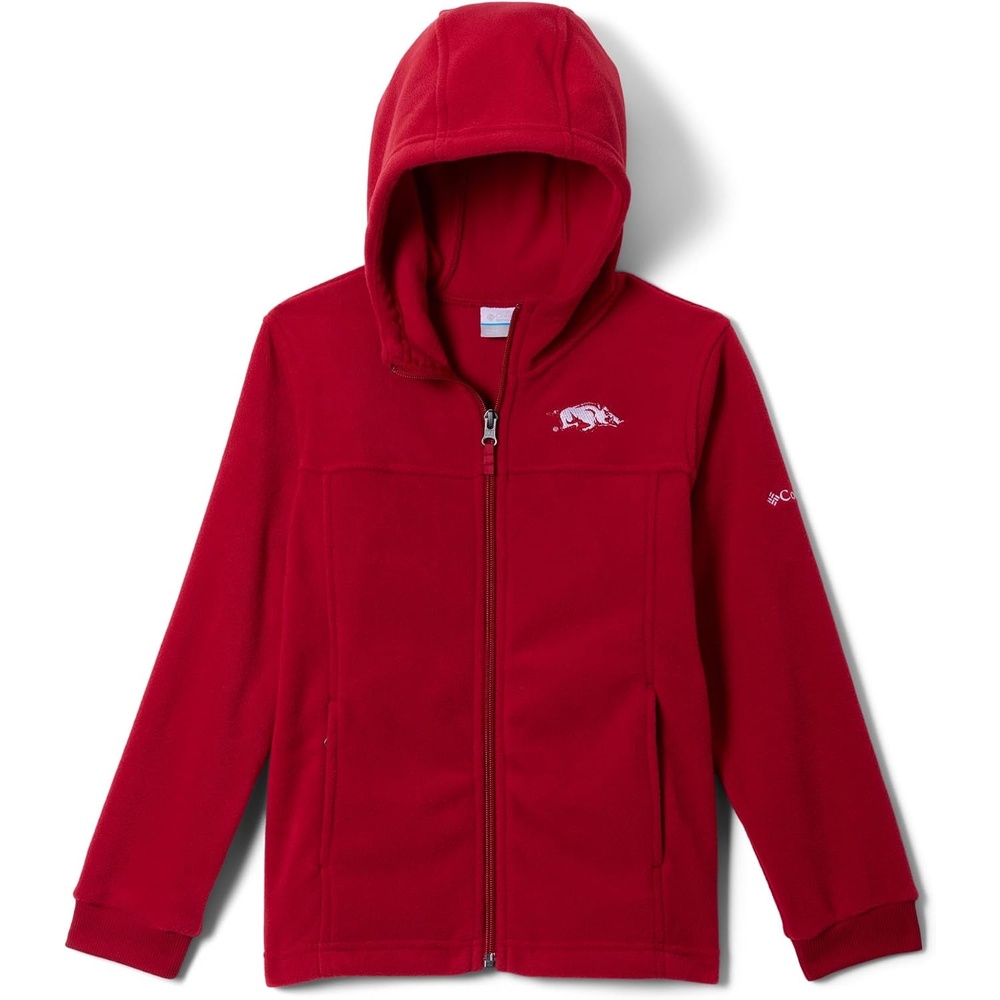 image:imageColumbia Youth Collegiate Flanker Fleece HoodieArk Red Velvet