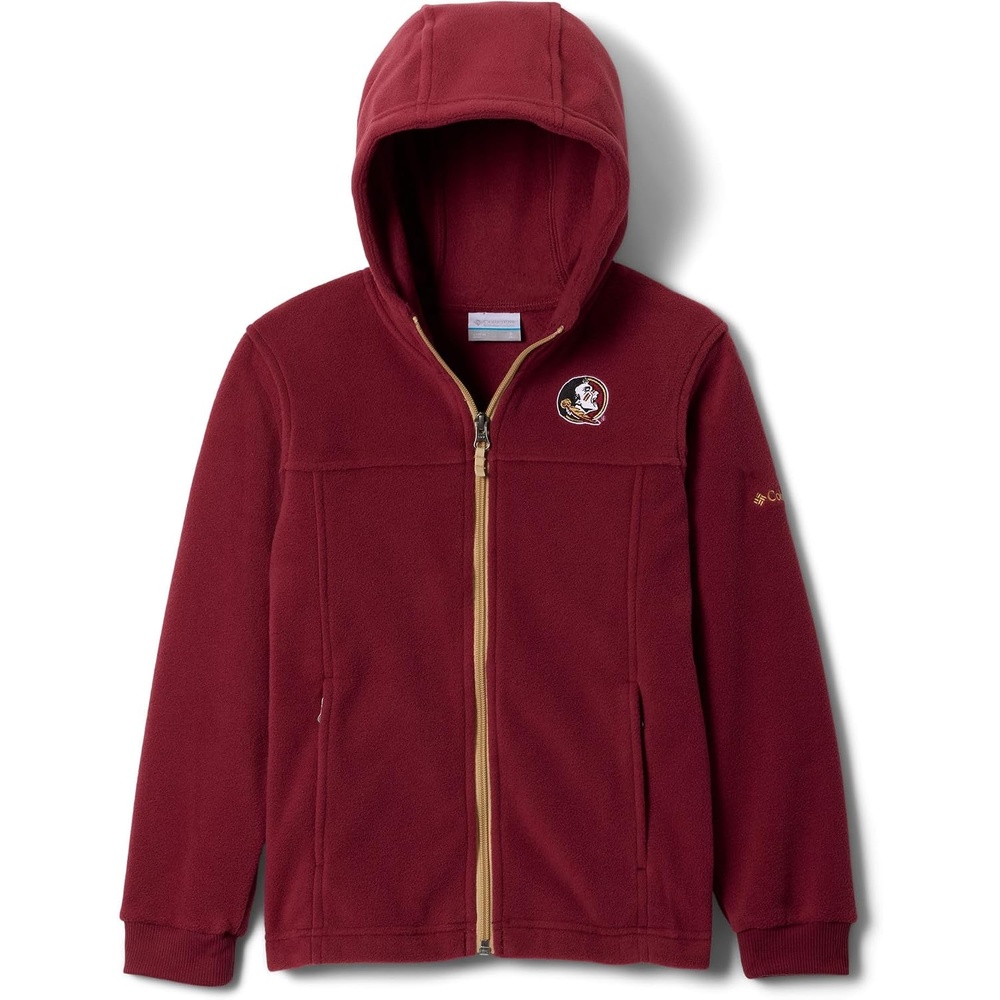 image:imageColumbia Youth Collegiate Flanker Fleece HoodieFsu Cabernet