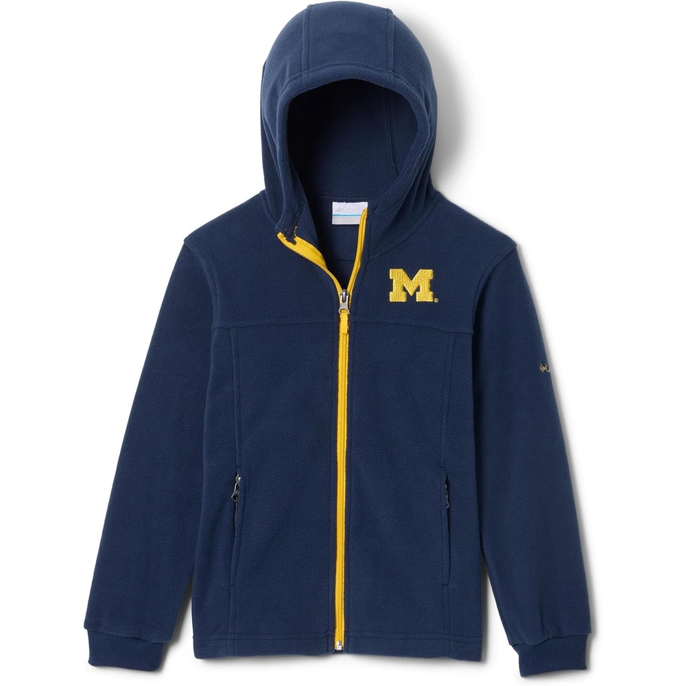 image:imageColumbia Youth Collegiate Flanker Fleece HoodieUm Collegiate Navy