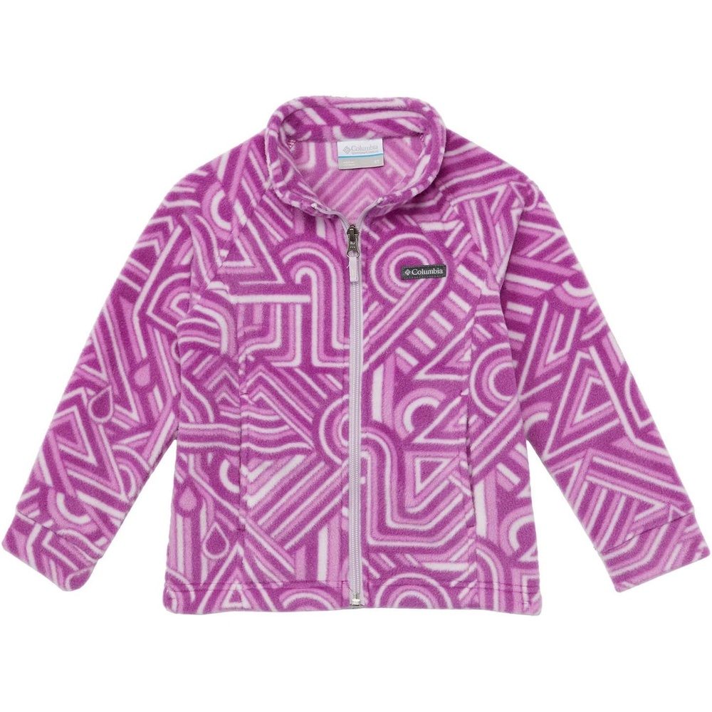 image:imageColumbia Youth Girls Toddler Benton Springs II Printed Fleece JacketBerry Jam Geo Elements