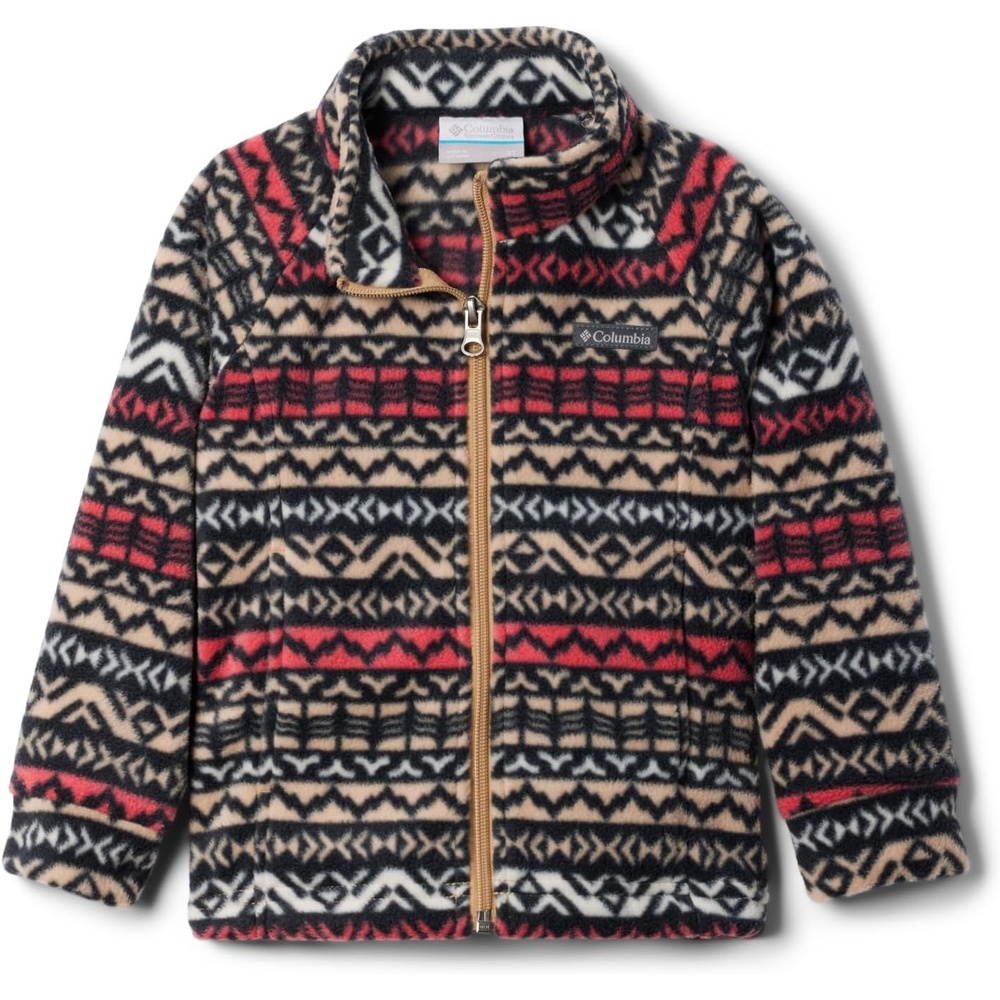 image:imageColumbia Youth Girls Toddler Benton Springs II Printed Fleece JacketCanoe Madras