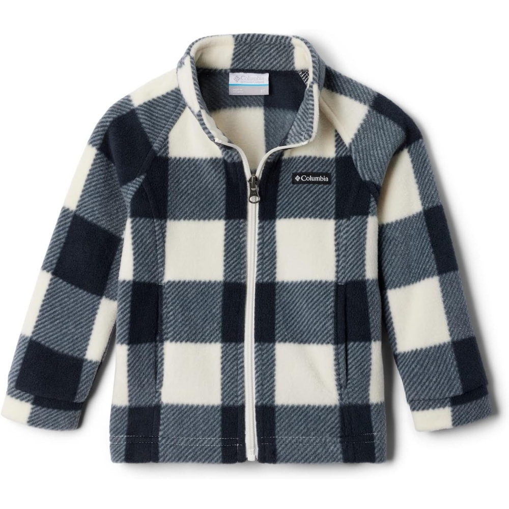 image:imageColumbia Youth Girls Toddler Benton Springs II Printed Fleece JacketChalk Check