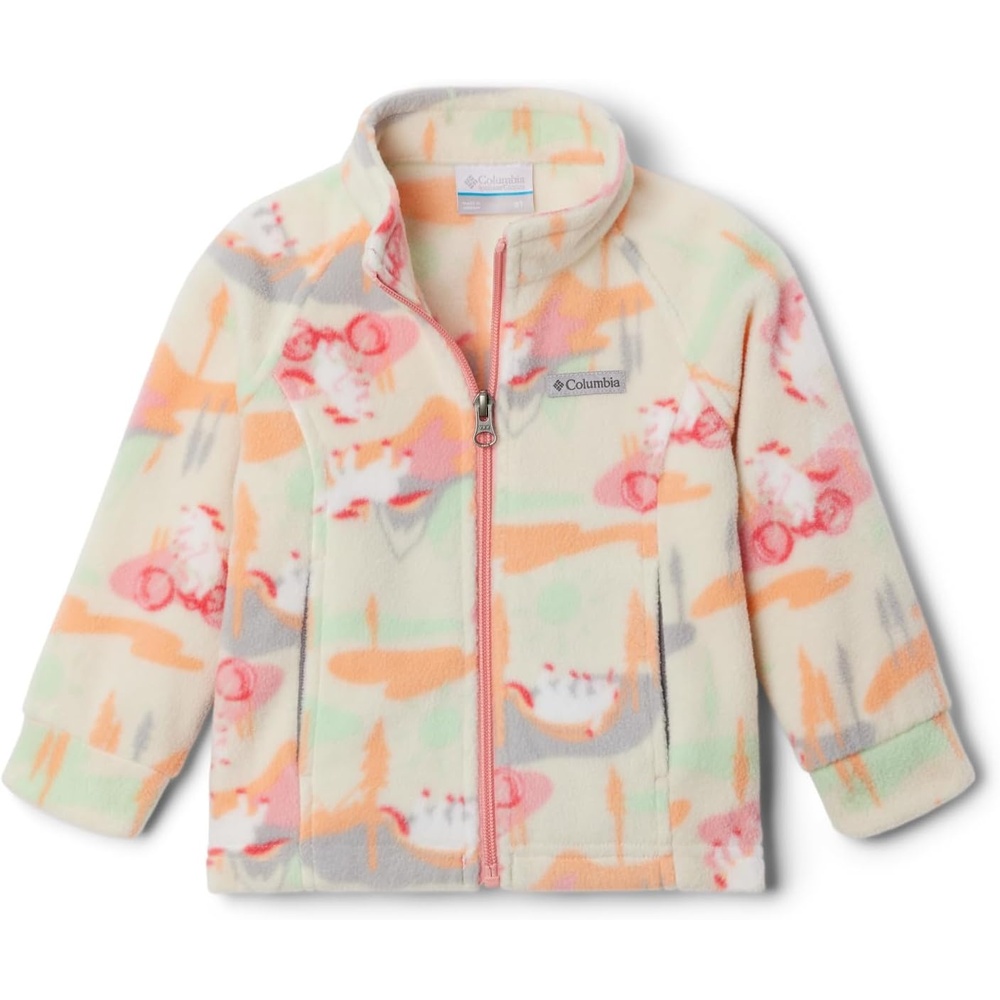 image:imageColumbia Youth Girls Toddler Benton Springs II Printed Fleece JacketDark Stone Uninature