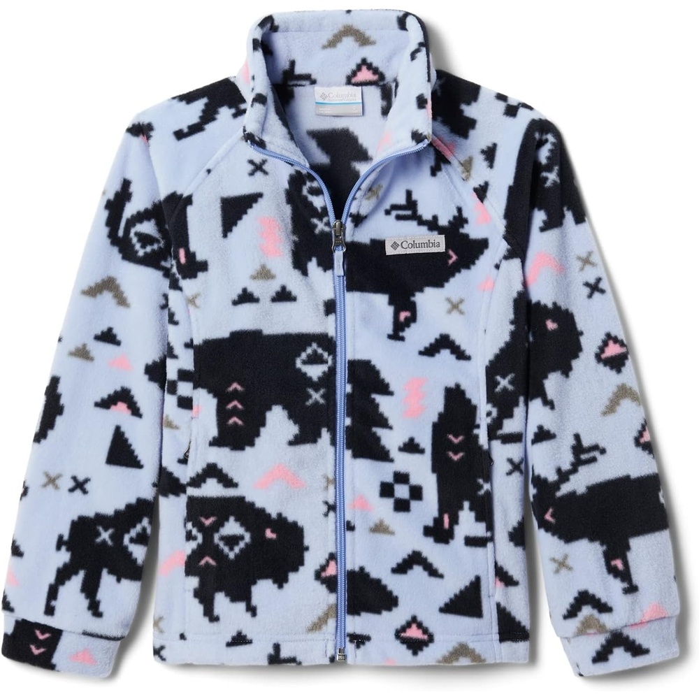 image:imageColumbia Youth Girls Toddler Benton Springs II Printed Fleece JacketEmpress Camp Creatures