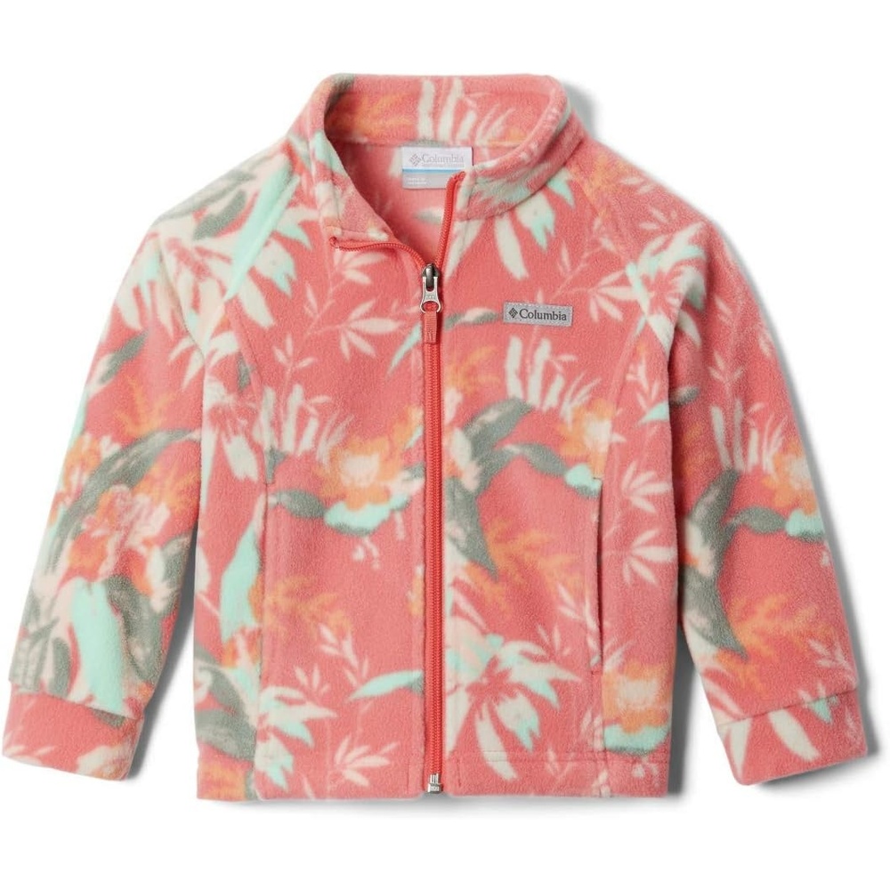 image:imageColumbia Youth Girls Toddler Benton Springs II Printed Fleece JacketMelonade Magnolia Floral