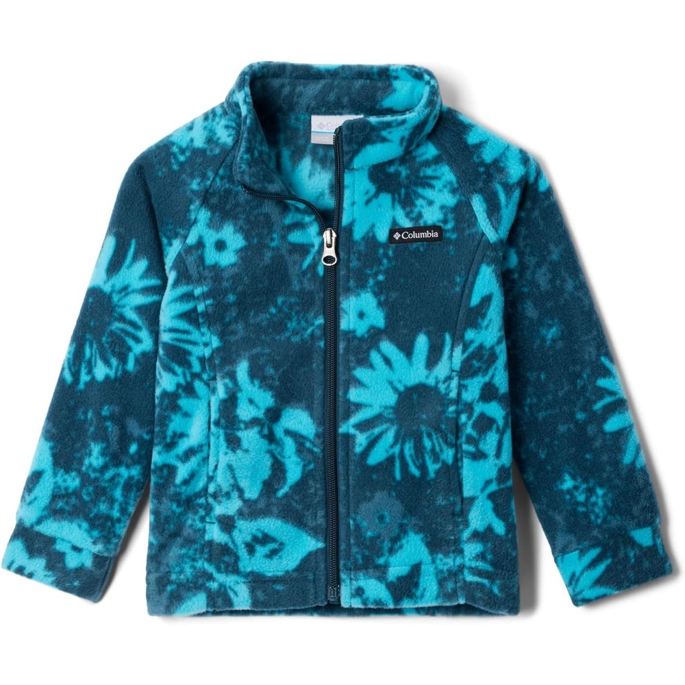 image:imageColumbia Youth Girls Toddler Benton Springs II Printed Fleece JacketNight Wave 2 Whimsy