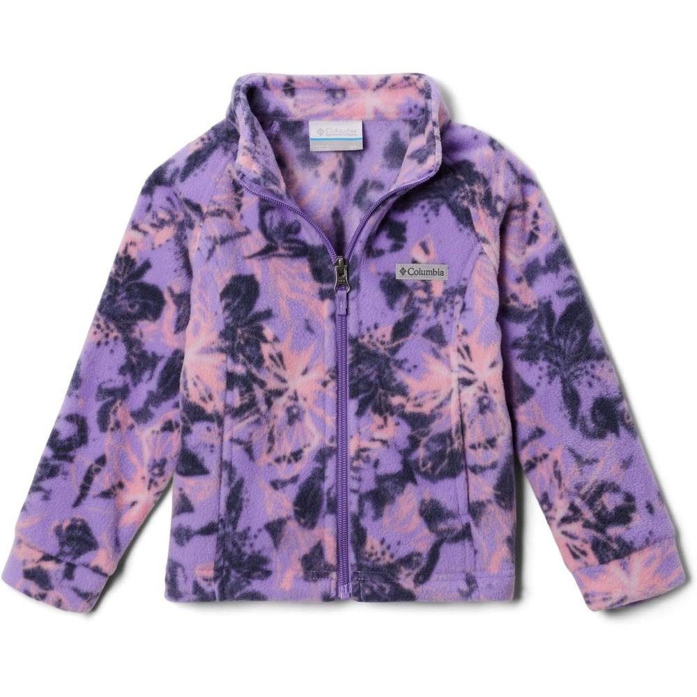 image:imageColumbia Youth Girls Toddler Benton Springs II Printed Fleece JacketPaisley Purple Aurelian