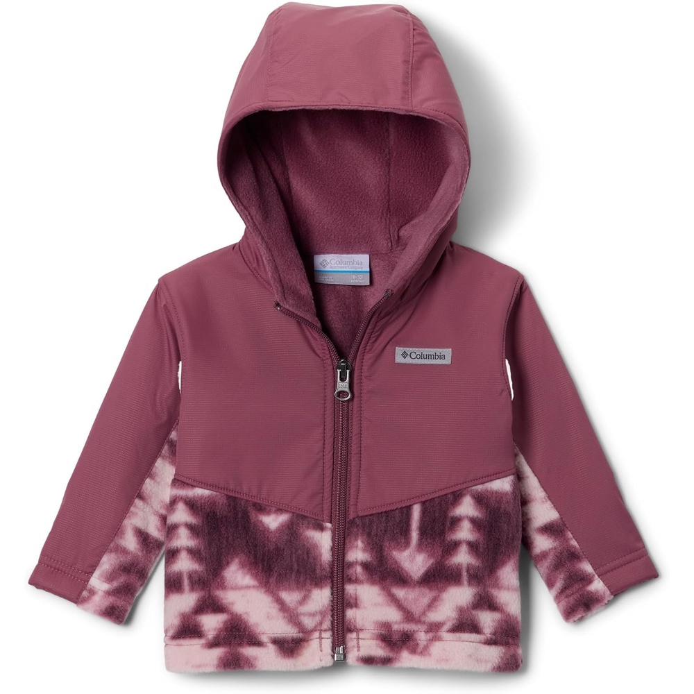 image:imageColumbia Youth Infant Steens Mountain II Overlay Fleece HoodieAntique Mauve SketchupAntique Mauve