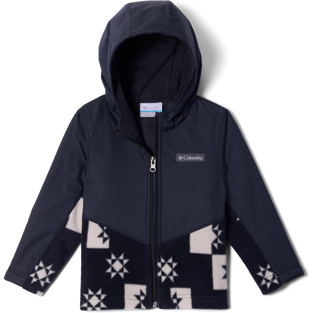 image:imageColumbia Youth Infant Steens Mountain II Overlay Fleece HoodieBlack BoxstarBlack