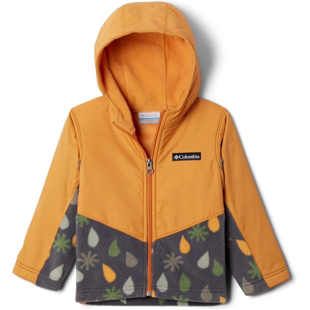 image:imageColumbia Youth Infant Steens Mountain II Overlay Fleece HoodieShark SleetSunstone