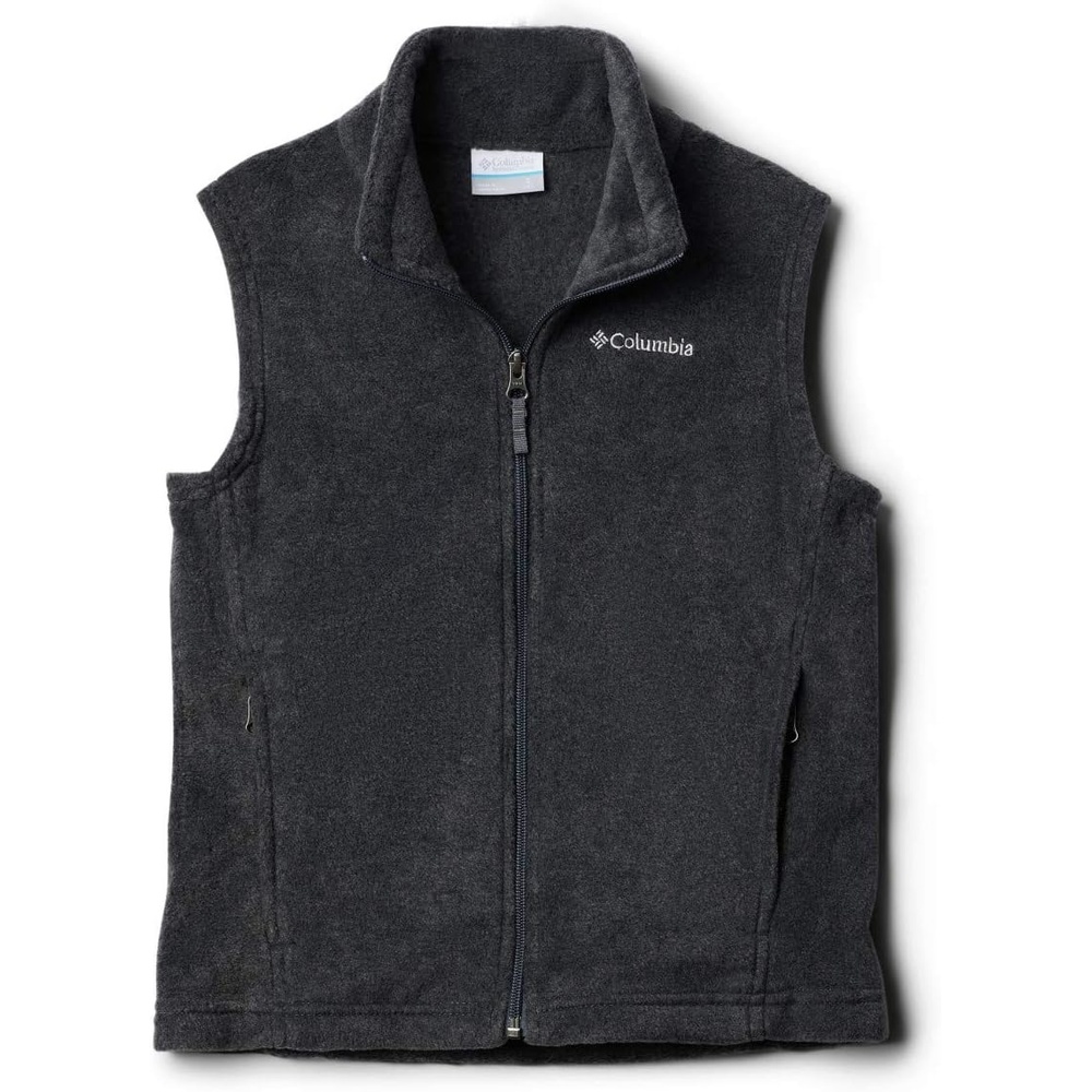 image:imageColumbia Youth Steens Mountain Fleece VestCharcoal Heather