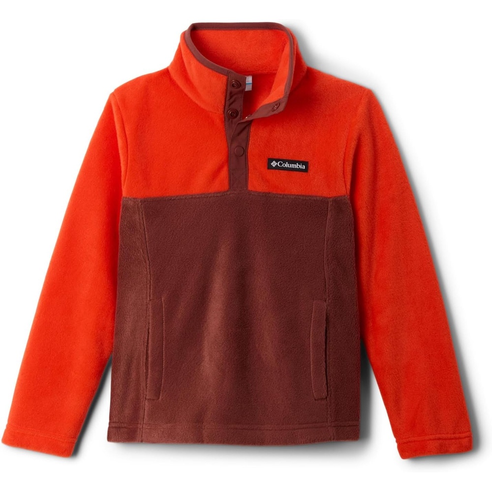 image:imageColumbia Youth Steens Mountain II 14 Snap Fleece PullOverSpiceSpicy