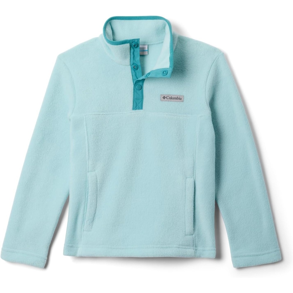 image:imageColumbia Youth Steens Mountain II 14 Snap Fleece PullOverSprayTeal