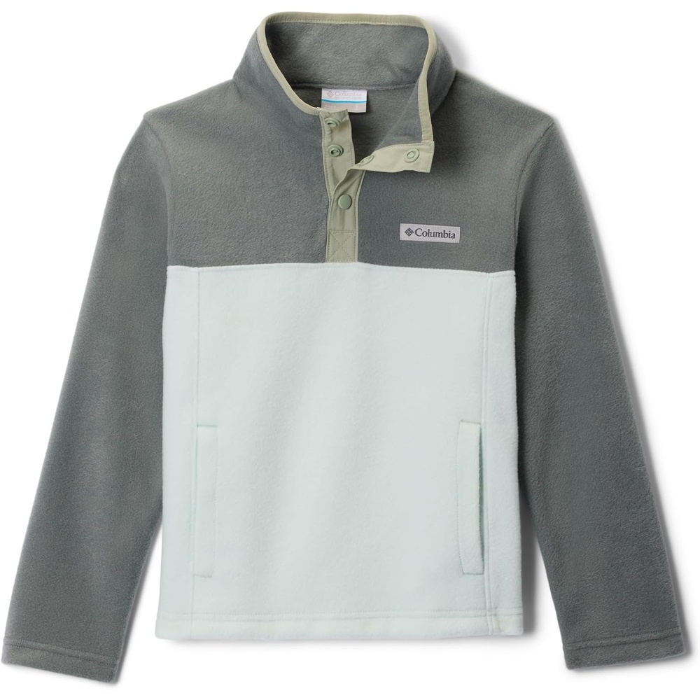 image:imageColumbia Youth Steens Mountain II 14 Snap Fleece PullOverTea LightSedona SageSafari