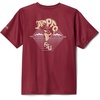 Columbia Boys Collegiate Terminal Tackle Short Sleeve Shirt(Fsu – Cabernet)