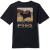 Columbia Boys PHG Buckscape Short Sleeve(Black/Buckscape)
