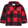 Columbia Boys’ Zing Fleece Jacket Jacket(Mountain Red Check (B) Print)