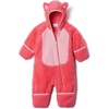 Columbia Kids Foxy Baby™ Sherpa Bunting (Infant)(Bright Geranium/Pink Orchid)