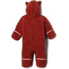 Columbia Kids Foxy Baby™ Sherpa Bunting (Infant)(Warp Red  Chalk)