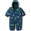 Columbia Kids Powder Lite II Reversible Bunting (Infant)(Collegiate Navy/Rain Forest/Mountain Blue)