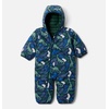 Columbia Kids Powder Lite II Reversible Bunting (Infant)(Collegiate Navy/Rain Forest/Mountain Blue)