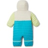 Columbia Kids Powder Lite II Reversible Bunting (Infant)(Geyser/Chalk/Spring Yellow)