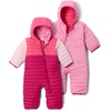 Columbia Kids Powder Lite II Reversible Bunting (Infant)(Guava Pink/Nico/Satin Pink)