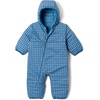 Columbia Kids Powder Lite II Reversible Bunting (Infant)(Phoenix Blue/Rainy Day/Collegiate Navy)