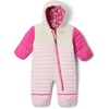 Columbia Kids Powder Lite II Reversible Bunting (Infant)(Satin Pink/Chalk/Pink Ice)