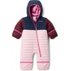 Columbia Kids Powder Lite II Reversible Bunting (Infant)(Satin Pink/Collegiate Navy/Rich Wine)