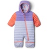 Columbia Kids Powder Lite II Reversible Bunting (Infant)(Snowdrift/Paisley Purple/Hot Coral)