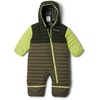Columbia Kids Powder Lite II Reversible Bunting (Infant)(Stone Green/Greenscape/Voltage)