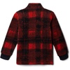 Columbia Kids Rugged Ridge Ii Printed Sherpa Full Zip (little Kid/Big Kid)(Sail Red Omblur Tonal)