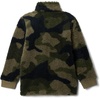 Columbia Kids Rugged Ridge Ii Printed Sherpa Full Zip (little Kid/Big Kid)(Stone Green Mod Camo)