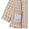 Columbia Youth Girls Toddler Benton Springs II Printed Fleece Jacket(Ancient Fossil Gingham)