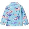 Columbia Youth Girls Toddler Benton Springs II Printed Fleece Jacket(Aquamarine Uninature)