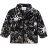 Columbia Youth Girls Toddler Benton Springs II Printed Fleece Jacket(Black Aurelian)