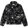 Columbia Youth Girls Toddler Benton Springs II Printed Fleece Jacket(Black Aurelian)